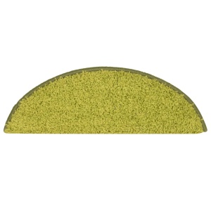 Covorașe pentru trepte scară, 15 buc., verde, 56x17x3 cm - Img 5