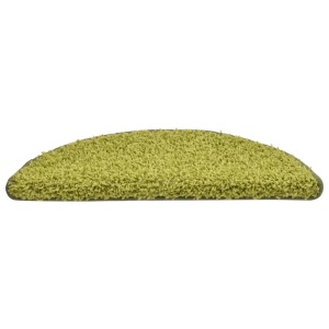Covorașe pentru trepte scară, 15 buc., verde, 56x17x3 cm - Img 8