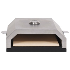 Cuptor de pizza cu piatră ceramică pentru grătar gaz, cărbuni - Img 5