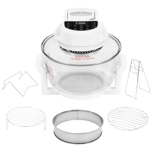 Cuptor pe convecție cu inel de extensie și cronometru 1400W 17L - Img 2