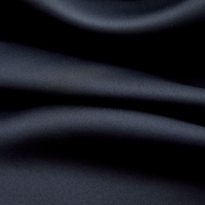 Draperii opace cu inele metalice, 2 buc., negru, 140 x 245 cm - Img 3