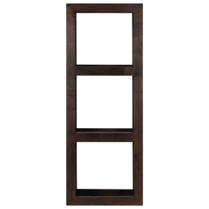 Dulap consolă, 40 x 30 x 110 cm, lemn masiv de acacia - Img 3