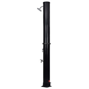 Duș solar de exterior cu cap de duș și robinet, 40 L - Img 5