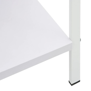 Etajeră cărți cu 5 rafturi, alb, 60 x 27,6 x 158,5 cm, PAL - Img 5
