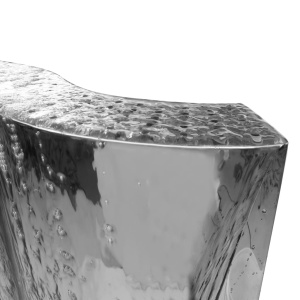 Fântână de grădină, argintiu, 60,2x37x122,1 cm, oțel inoxidabil - Img 9