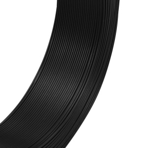 Fir de tensionare pentru gard 250 m 1,6/2,5 mm, antracit, oțel - Img 2