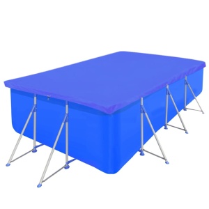 Folie pentru piscină dreptunghiulară din PE 90 g/mp 394 x 207 cm - Img 3