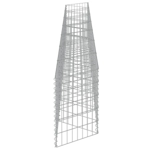 Gabion perete, oțel galvanizat, 450 x 30 x 50 cm - Img 5