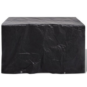 Husă mobilier de grădină set 8 persoane poliratan 140 x 70 x 90 cm - Img 5