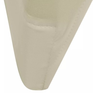Huse elastice pentru scaun, 100 buc., crem - Img 6
