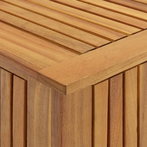 Ladă de depozitare grădină, 60x50x106 cm, lemn masiv de acacia - Img 2