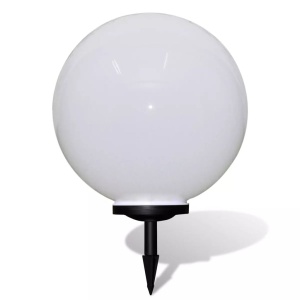 Lampă solară pentru grădină Sferică Lumină LED 50 cm cu Suport ascuţit - Img 2