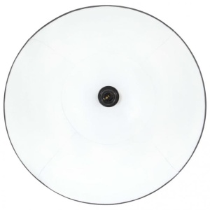 Lampă suspendată, 25 W, negru stins, rotund, 48 cm, E27 - Img 6