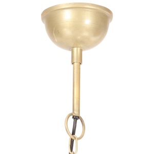 Lampă suspendată industrială, 25 W, arămiu, 40 cm, E27, rotund - Img 7