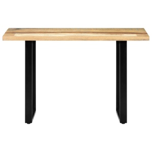 Masă de bucătărie, 120 x 60 x 76 cm, lemn masiv reciclat - Img 3