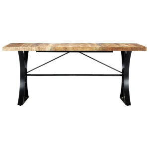 Masă de bucătărie, 180 x 90 x 76 cm, lemn masiv de mango - Img 3