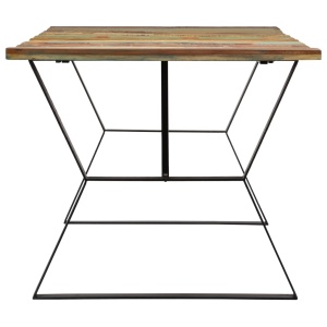 Masă de bucătărie, 180 x 90 x 76 cm, lemn masiv reciclat - Img 3