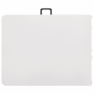 Masă de grădină pliabilă, alb, 180 x 72 x 72 cm, HDPE - Img 8