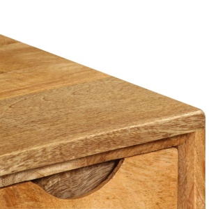 Masă de scris, 115 x 47 x 76 cm, lemn masiv de mango - Img 9