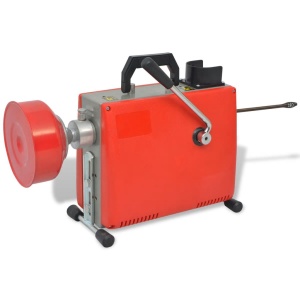 Mașină de curățat țevi, 250 W, 15 m x 16 mm, 4,5 m x 9,5 mm - Img 2