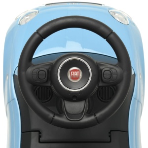 Mașinuță fără pedale Fiat 500 albastru - Img 6