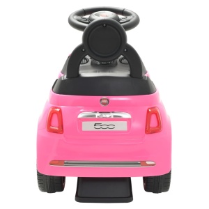 Mașinuță fără pedale Fiat 500 Roz - Img 4