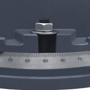 Menghină pivotantă, 160 mm, fontă - Img 7