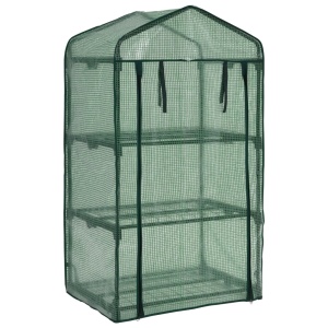 Mini seră cu 3 niveluri, 69 x 49 x 125 cm - Img 4