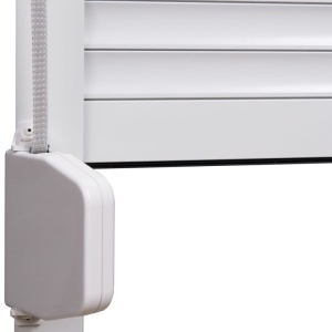 Oblon rulant, alb, 100 x 120 cm, aluminiu - Img 7
