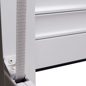 Oblon rulant, alb, 140 x 150 cm, aluminiu - Img 4