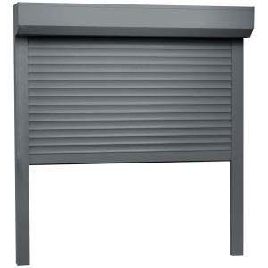 Oblon rulant, antracit, 100 x 100 cm, aluminiu - Img 2