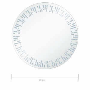 Oglindă cu LED de baie, 70 cm - Img 6