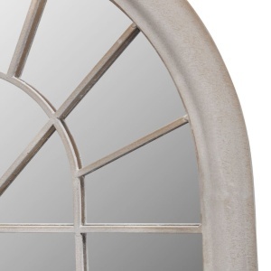 Oglindă de grădină arcadă rustică 60x116 cm interior & exterior - Img 3