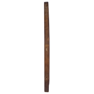 Oglindă de perete, 60 cm, tec, rotund - Img 3