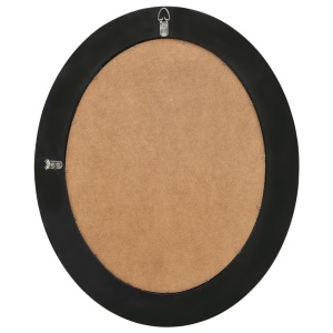 Oglindă de perete in stil baroc, negru, 50 x 60 cm - Img 6