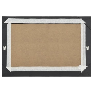 Oglindă de perete in stil baroc, negru, 60 x 40 cm - Img 6