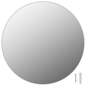 Oglinzi de perete, 2 buc., 40 cm, sticlă, rotund - Img 2