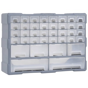 Organizator cu 40 de sertare, 52 x 16 x 37,5 cm