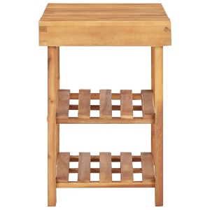 Pantofar, 50 x 32 x 45 cm, lemn masiv de acacia - Img 3