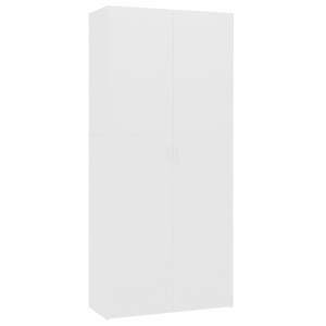 Pantofar, alb, 80 x 35,5 x 180 cm, PAL - Img 2