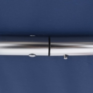 Parasolar barcă Bimini cu 3 arcuri albastru 183 x 160 x 140 cm - Img 3