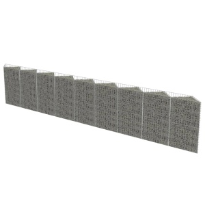 Perete gabion, 630 x 30 x 100 cm, oțel galvanizat - Img 4