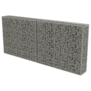 Perete gabion cu capace, 200x20x85 cm, oțel galvanizat - Img 3