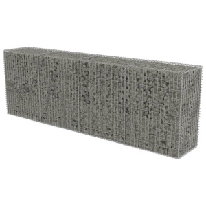 Perete gabion cu capace, 300x50x100 cm, oțel galvanizat - Img 3