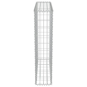 Perete gabion cu capace, 80 x 20 x 100 cm, oțel galvanizat - Img 6