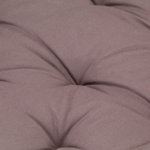 Pernă podea canapea din paleți, gri taupe, 120x80x10 cm bumbac - Img 2