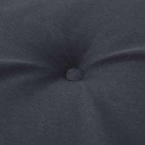 Perne pentru scaun de grădină, 2 buc, antracit, 120x50x3 cm - Img 3