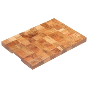 Placă de tocat, 50 x 34 x 3,8 cm, lemn masiv de acacia - Img 9