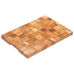 Placă de tocat, 50 x 34 x 3,8 cm, lemn masiv de acacia - Img 12