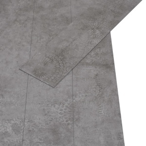 Plăci de pardoseală autoadezive, gri beton, 5,02 m², PVC, 2 mm - Img 5